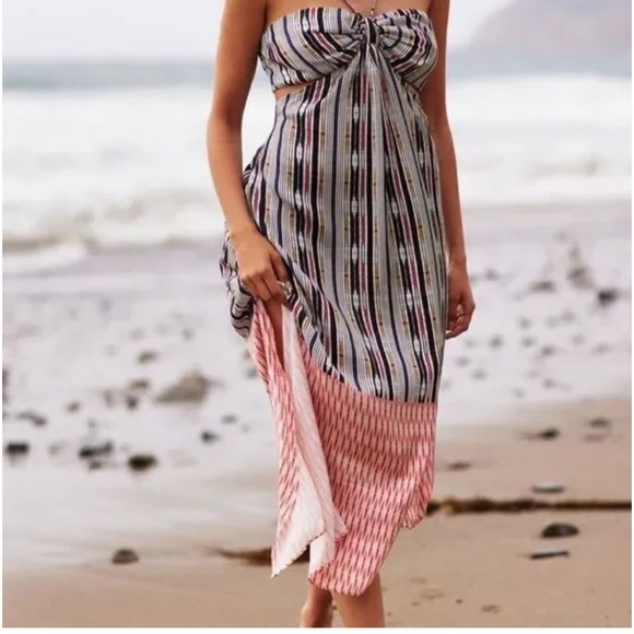 •ANTHROPOLOGIE• bare cutout maxi dress - Picture 3 of 10